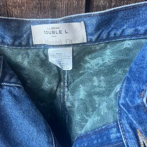 LL Bean fleece lined jeans